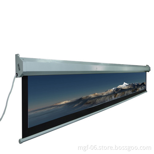 Hexagon steel casing interactive projector screen touch screen